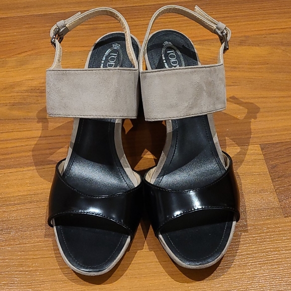 Tod's Shoes - Tod's 2 strap sling backs size 10